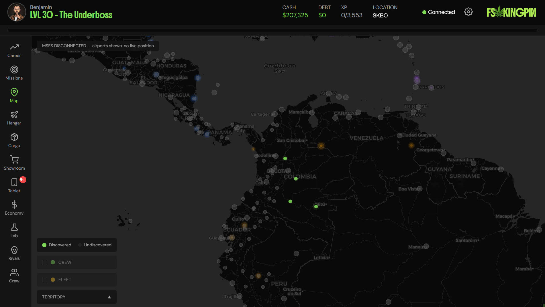 Map view
